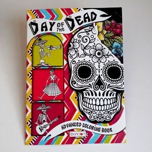 Day Of The Dead Advanced Coloring Book 30 Pages Inspired by Mexico's Holiday